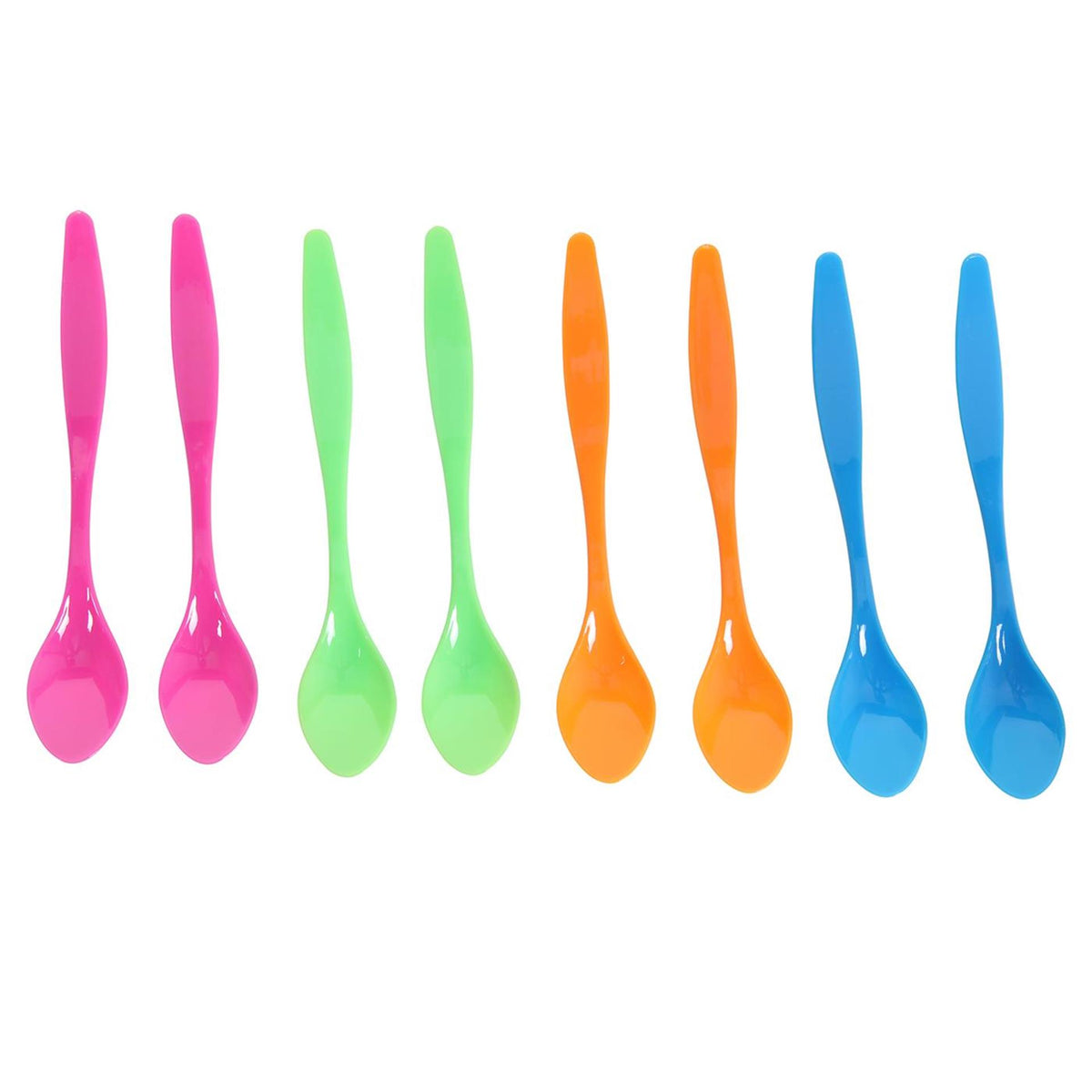 Cucharas de plástico, paquete de 8