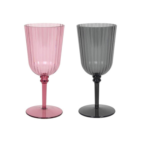 Copa de vino de cocina imperial líneas plástico ø8x18,5cm
