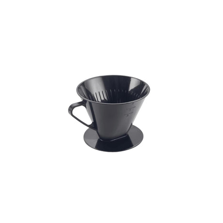 Portafiltro de café Metaltex núm. 4 negro