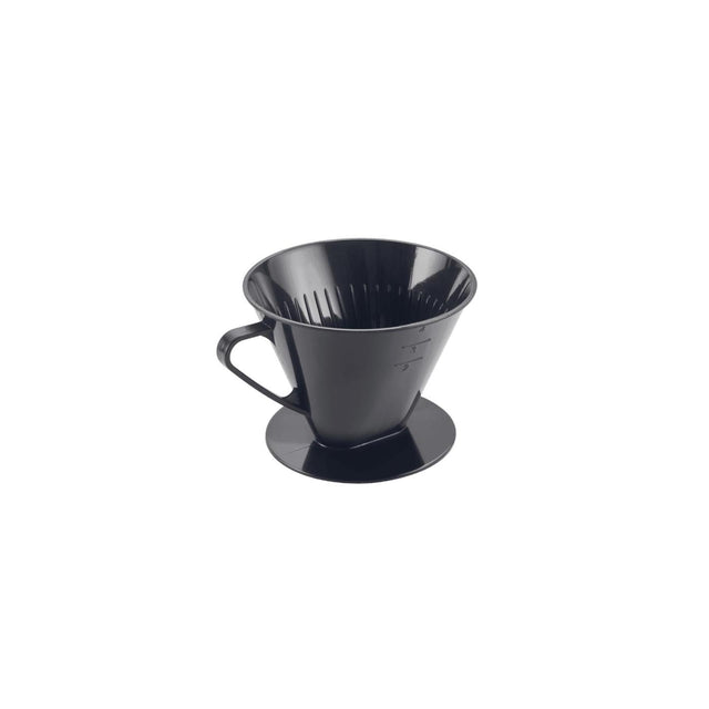 Portafiltro de café Metaltex núm. 4 negro