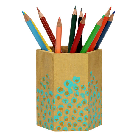 Playwood decora tu propia caja de lápices de madera