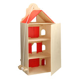 Playwood - almacén de madera casa del canal pequeña; altura 67 cm