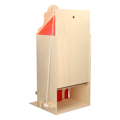 Playwood - almacén de madera casa del canal pequeña; altura 67 cm