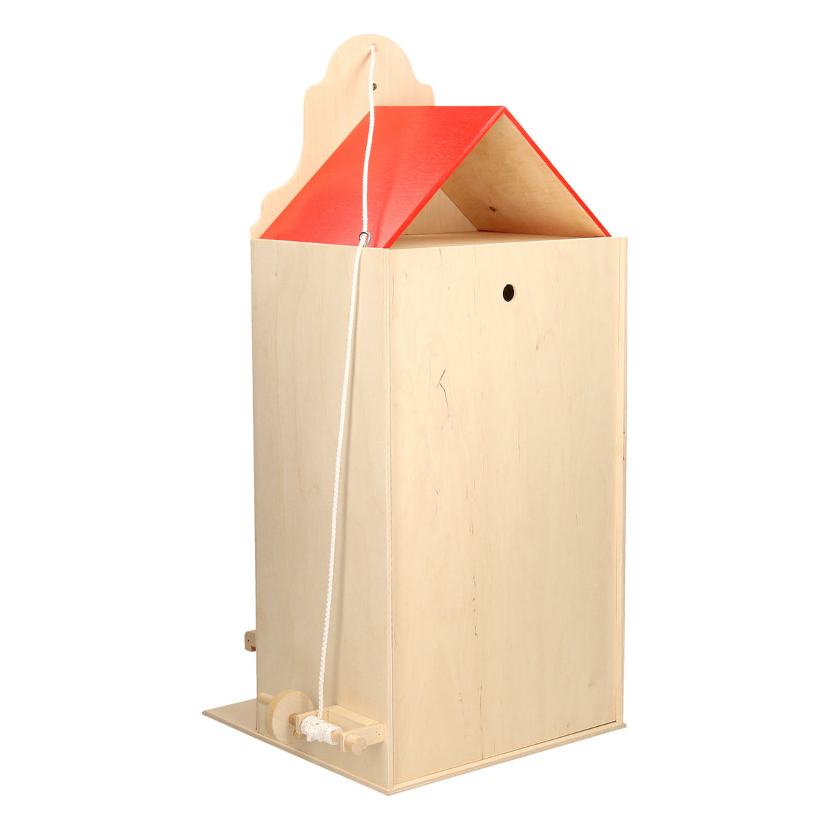 Playwood - almacén de madera casa del canal pequeña; altura 67 cm