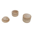 Caja para dientes Playwood de madera de haya, ø 4,2 cm