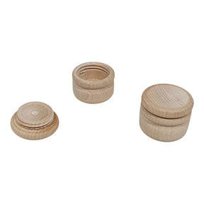 Caja para dientes Playwood de madera de haya, ø 4,2 cm