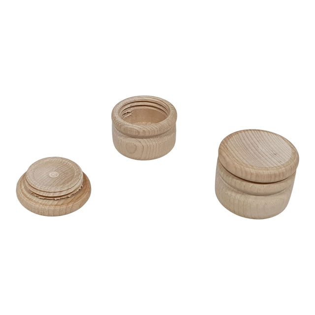 Caja para dientes Playwood de madera de haya, ø 4,2 cm