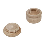 Caja para dientes Playwood de madera de haya, ø 4,2 cm