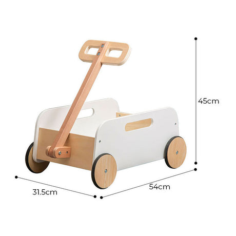 Carro de tracción de madera Playwood