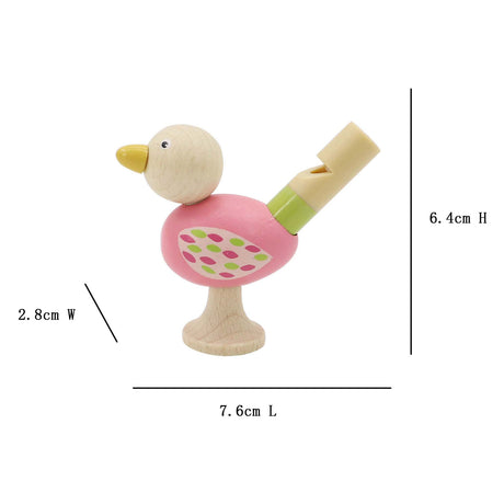 Silbato de madera para pájaros Playwood