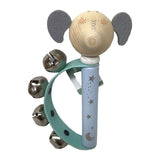 Campana de madera playwood con mango animal