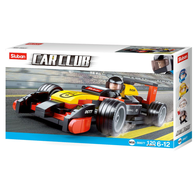 Coche de carreras Sluban car club - 120 uds.