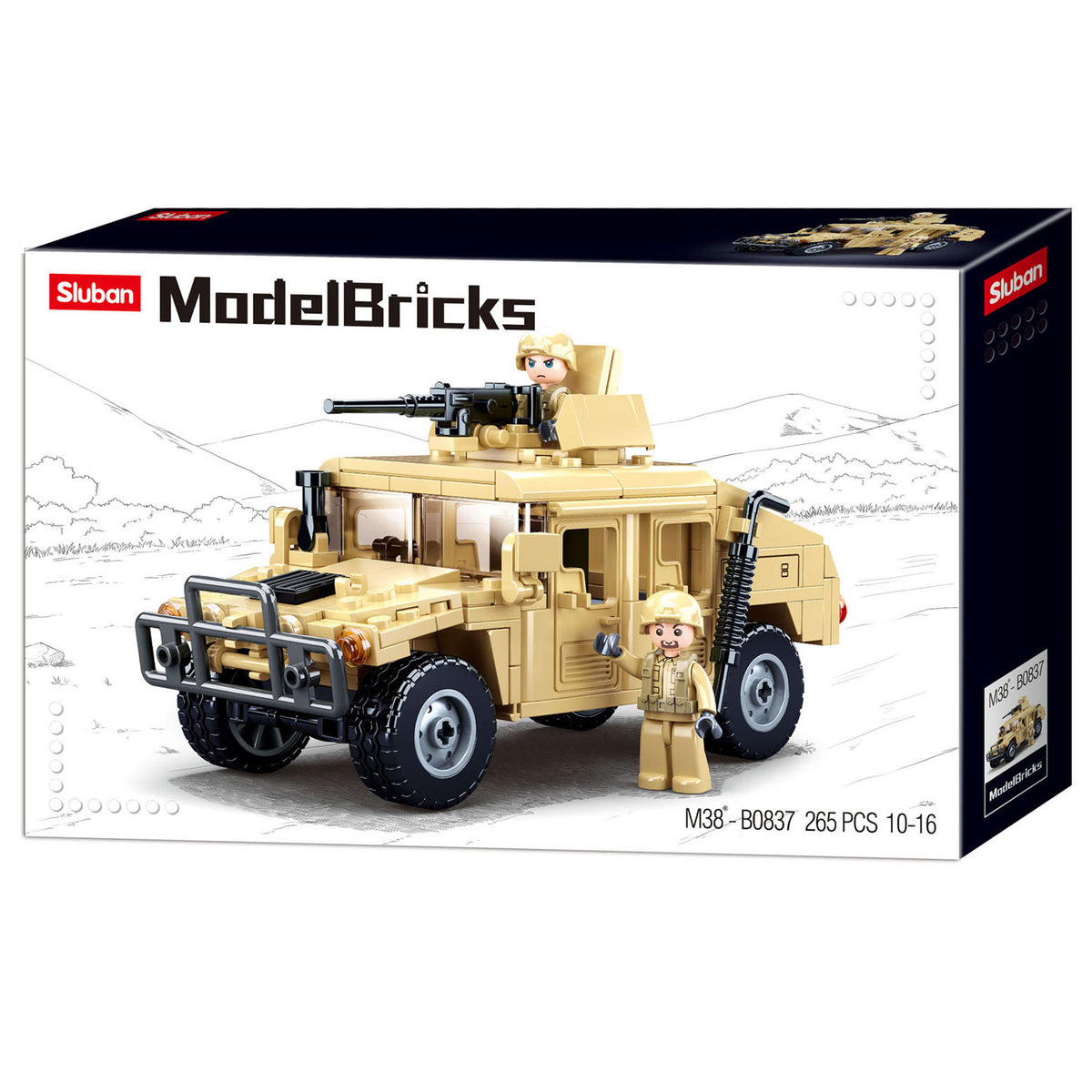 Sluban m38-b0837 - todoterreno de combate