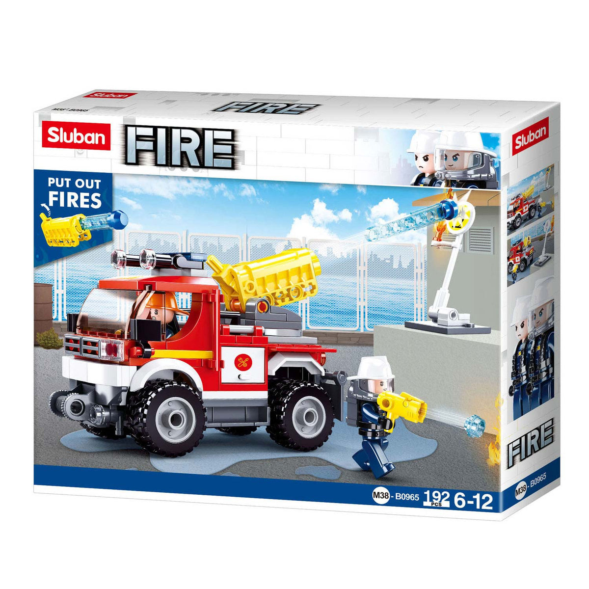 Vehículo de extinción de incendios todoterreno Sluban - 192 uds.