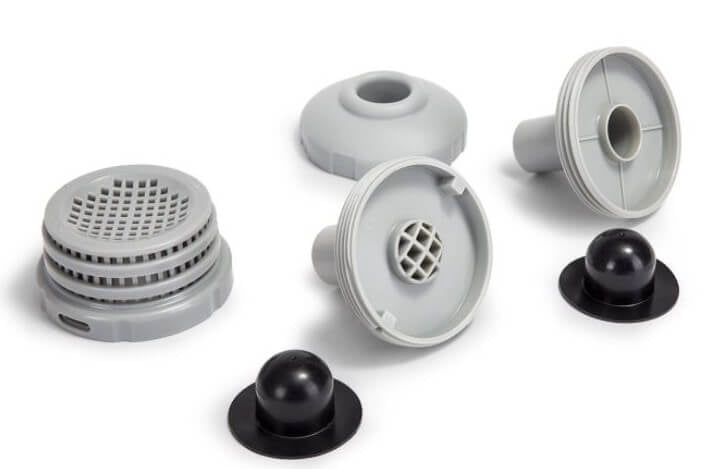 Intex Innen Pies de escape Ø 32 mm