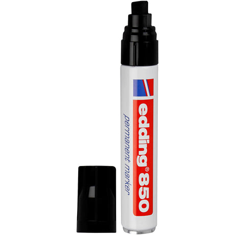 Rotulador permanente edding 850 ultra 5-15 mm negro recto secado rápido resistente al agua