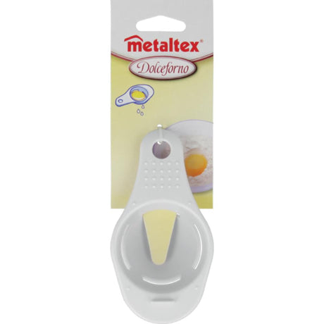 Separador de huevos metaltex blanco