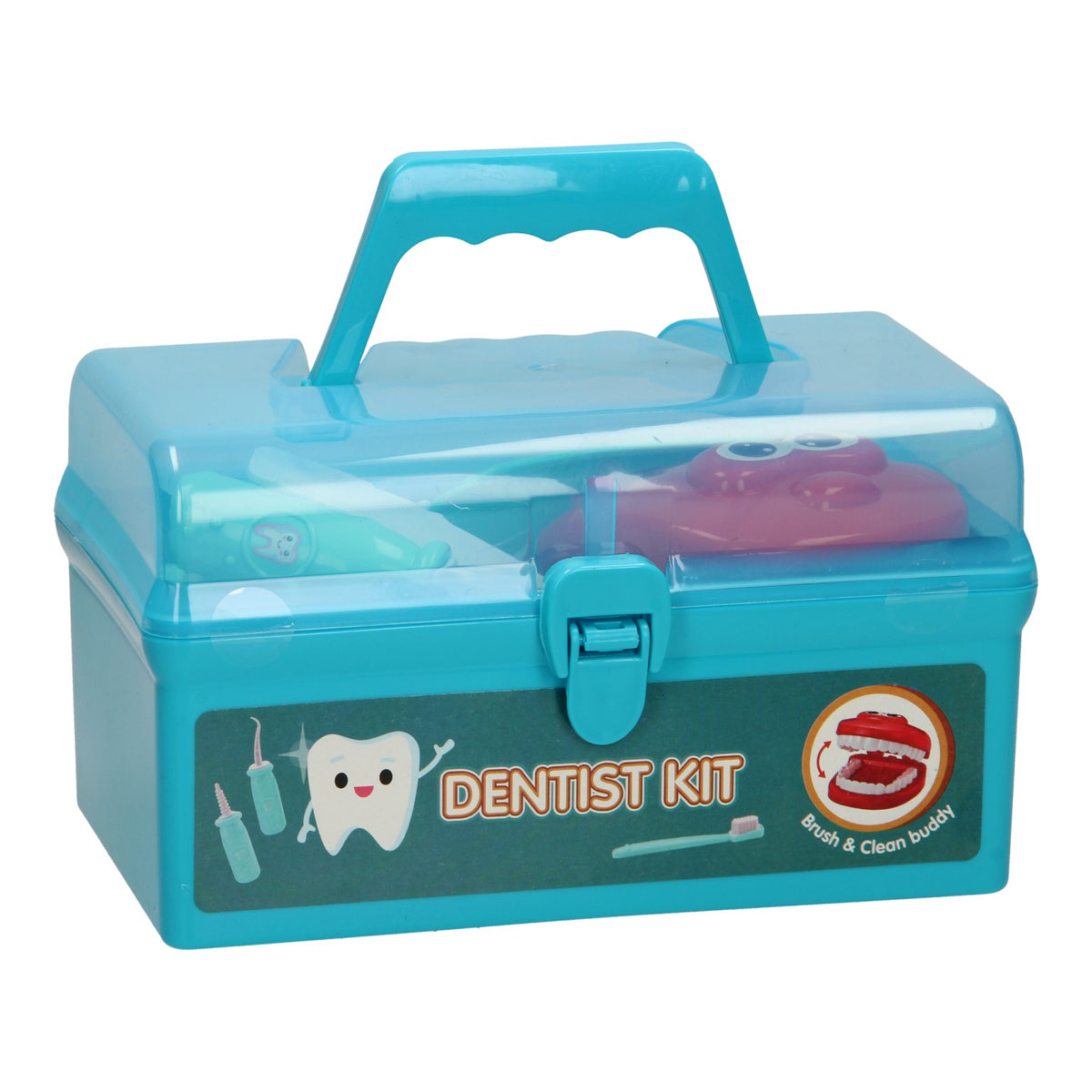 Juego de dentista Johntoy en maleta.