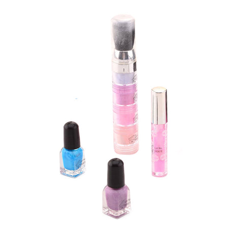 Johntoy isabella rouge, set de esmalte de uñas con brillo labial