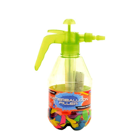 Relleno de globos de agua Johntoy Aqua con 250 bombas de agua de neón