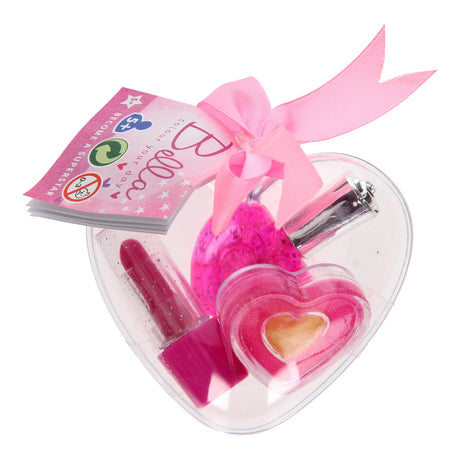 Johntoy maquillaje en forma de corazón