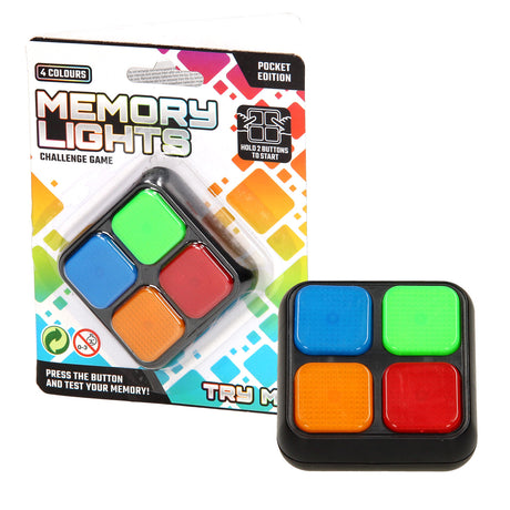Johntoy memo game luz sonido bolsillo