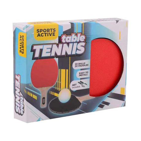 Set de tenis de mesa activo deportivo
