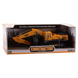 Johntoy excavadora junior 32 x 10 x 12 cm amarillo negro