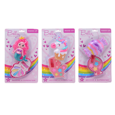 Johntoy set de maquillaje john toy bella en tarjeta