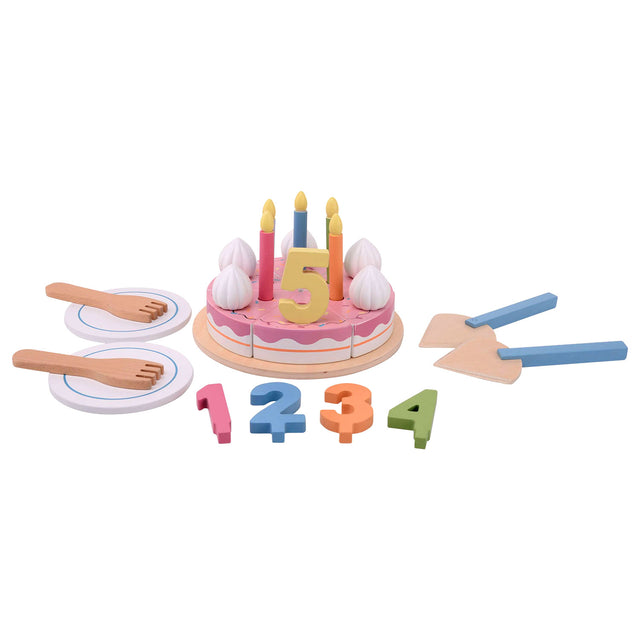 Set de juego de tarta de cumpleaños Joueco jouéco. 3+