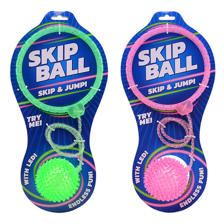 Johntoy outdoor: saltar pelota con luz. 2 culo. 3+
