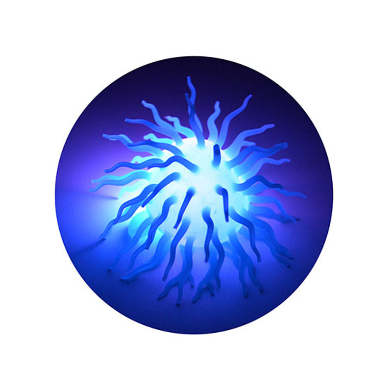 Johntoy Spike Fluffy Ball con luz, Ø 12 cm