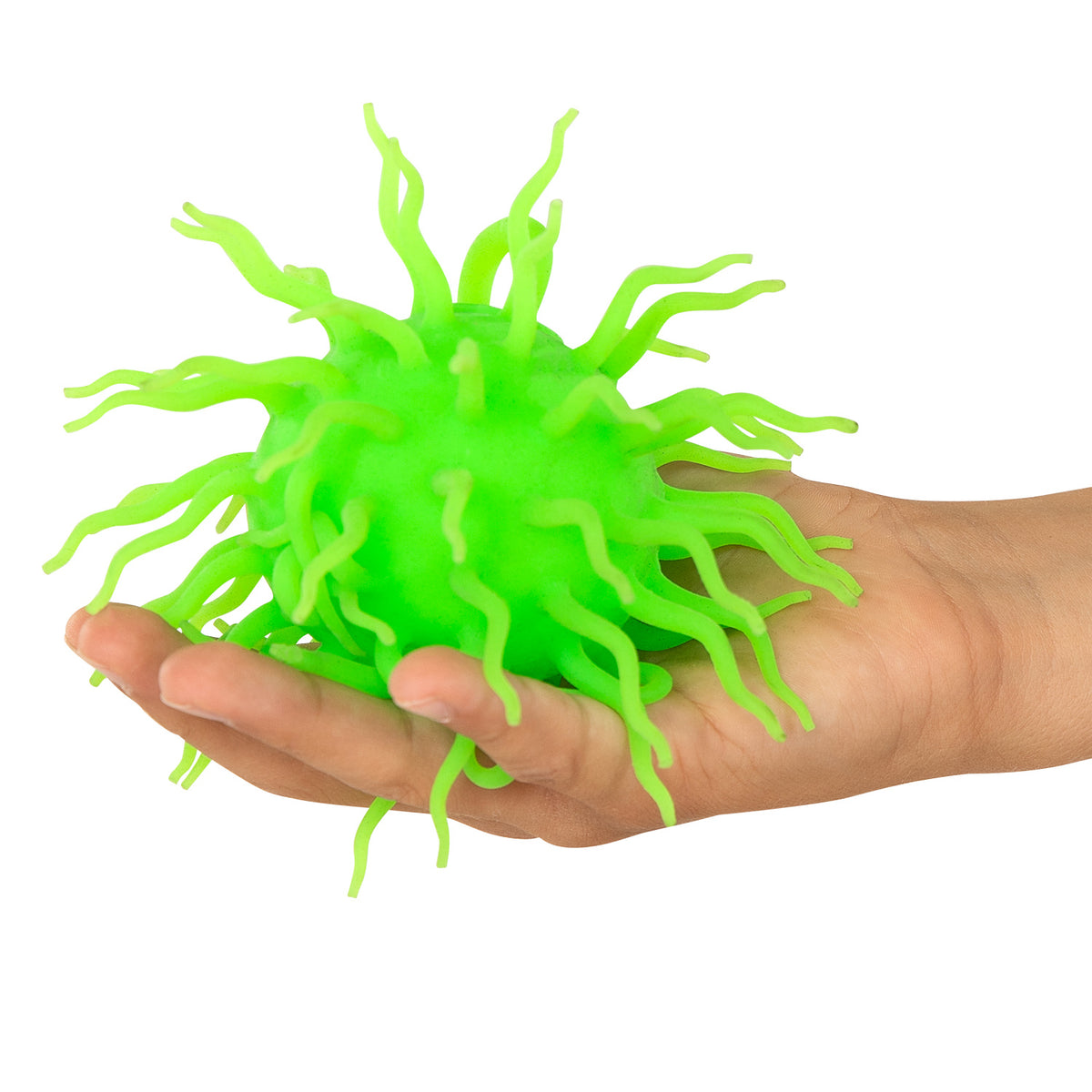 Johntoy Spike Fluffy Ball con luz, Ø 12 cm