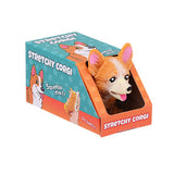 Corgi de perro estirado