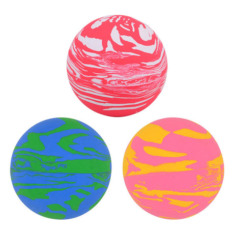 Johntoy bola hueca que rebota de mármol, 6 cm