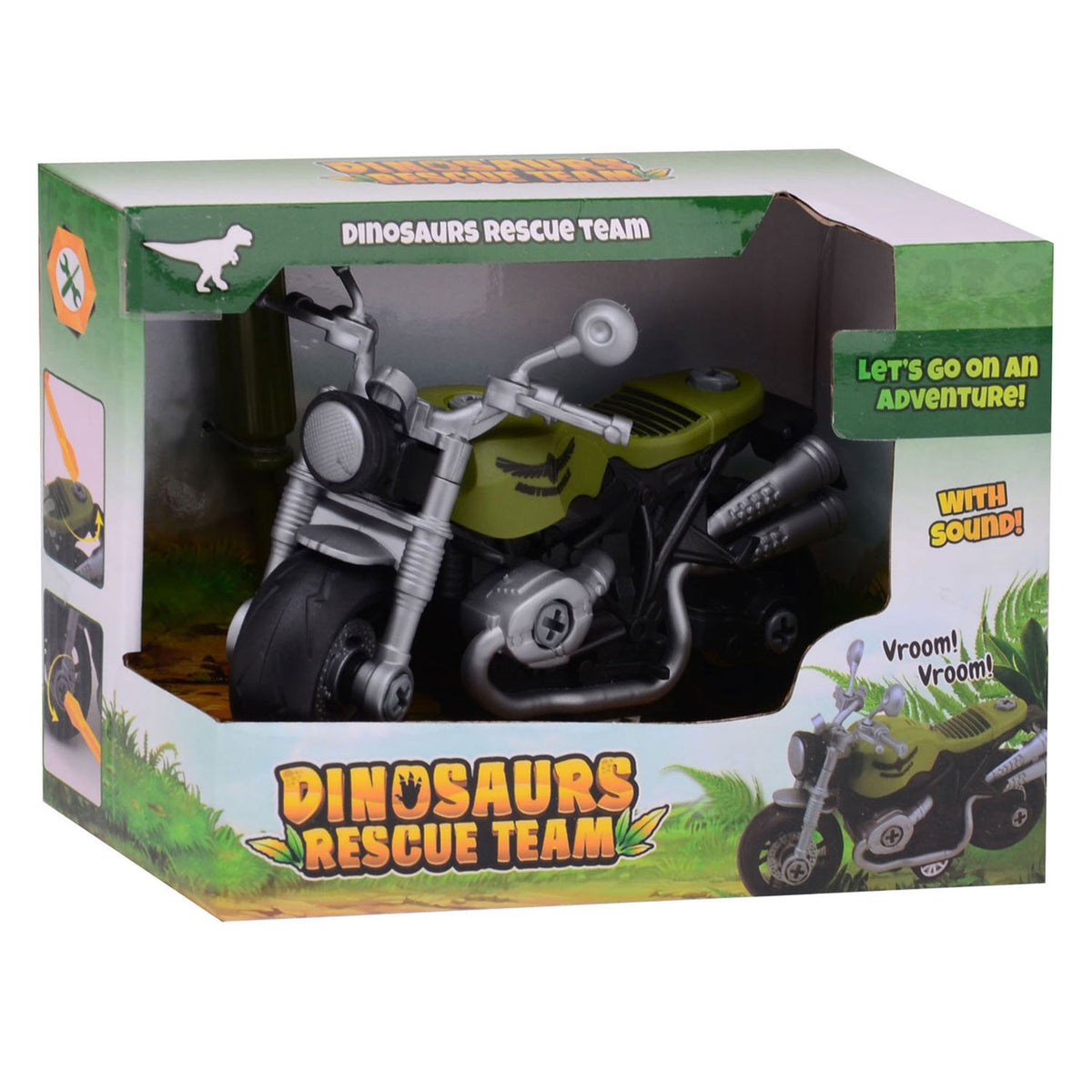 Johntoy Jungle Motor con sonido ligero