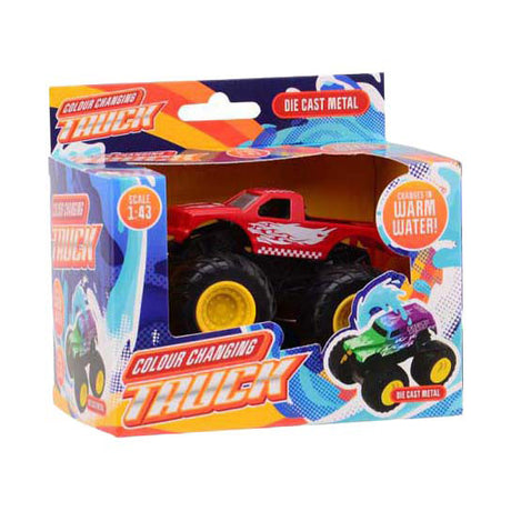 Camión monstruo que cambia de color Johntoy