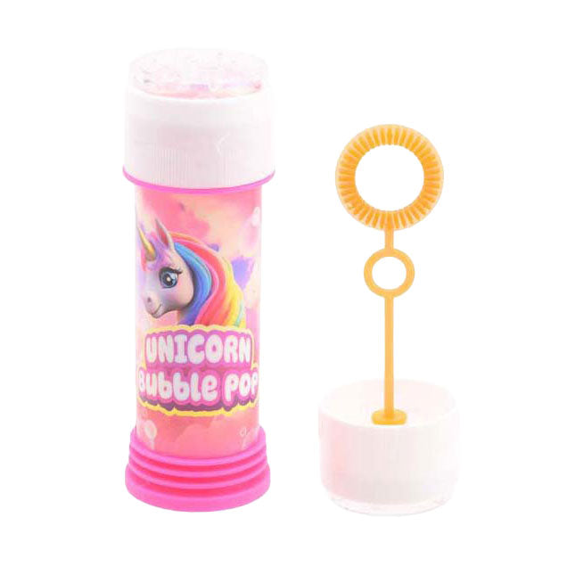 Juguetes para hacer burbujas de unicornio Johntoy - Expositor de 24 piezas.