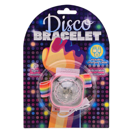 Pulsera de bola de discoteca recargable Johntoy