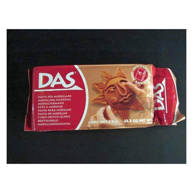 Das clay terracota - arcilla autoendurecible de 1 kg para esculpir