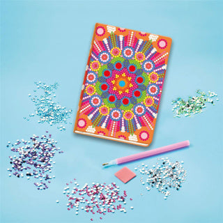 Totum cuaderno mandala - pintura de diamantes libro de escritura del diario - juguetes creativos niñas artesanía regalo creativo punta Navidad