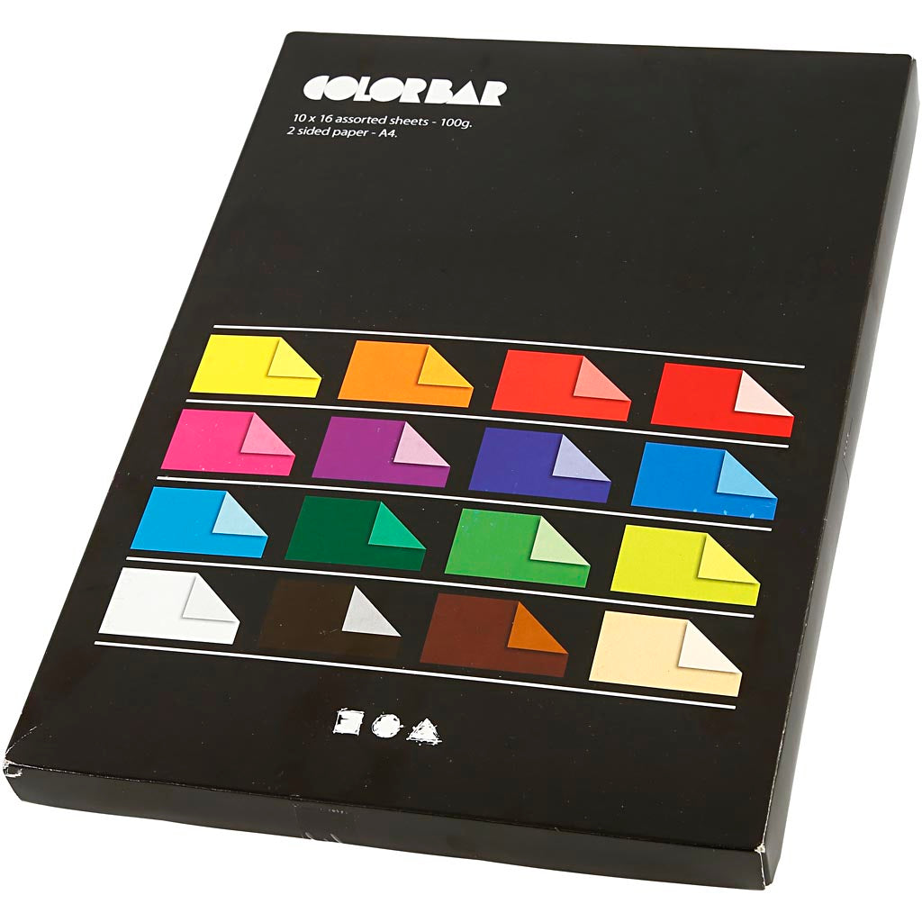 Empresa creativa https: www.cchobby.nl color-bar-paper-a4-vel-210x297-mm-100-gr-diverse-colors-16x10-vel-1-doos