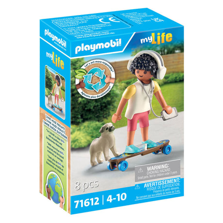 Playmobil my life jongen met hond - 71612