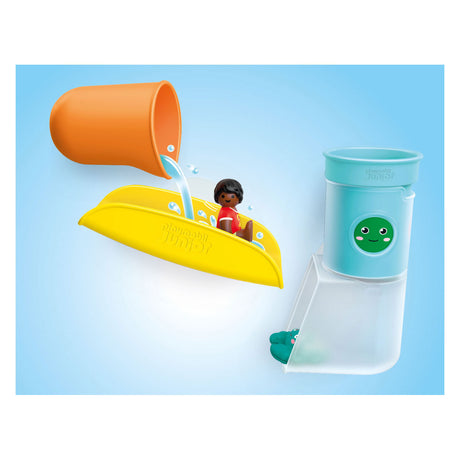 Playmobil junior aqua pouring and play tanque de agua con tobogán - 71775