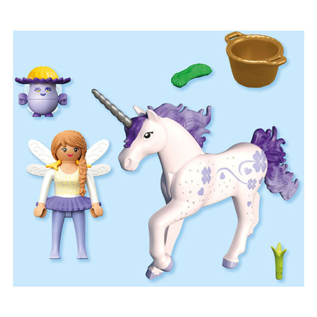 Playmobil 71843 Coleccionable Unicornio Dragón de la Suerte con Hada | 2 piezas