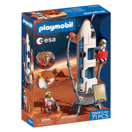 Playmobil esa cohete de investigación marte - 72011