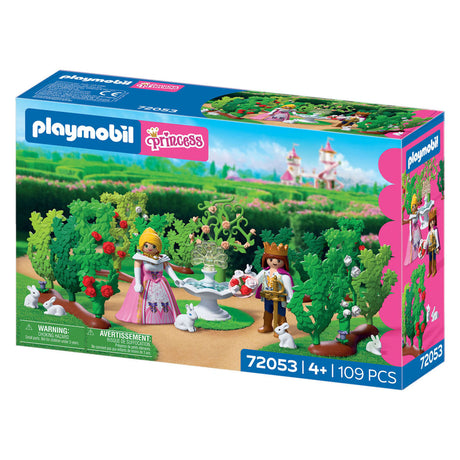 Playmobil | princesa | laberinto real | príncipe y princesa con laberinto regulable | estimula la creatividad | juguetes princesas para niños a partir de 4 años | 72053