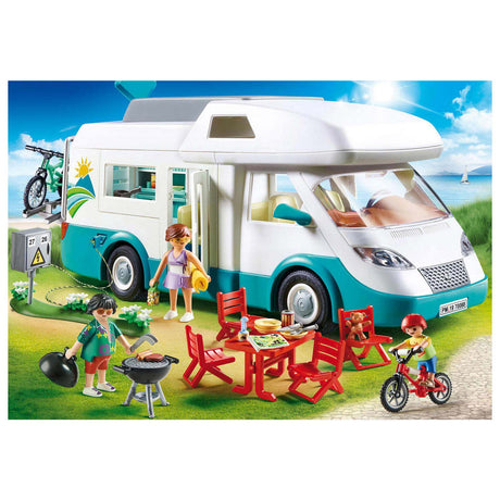 Playmobil Family Fun Camper con familia 70088