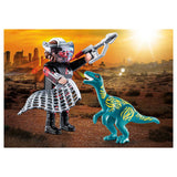 Playmobil 70693 duopack velociraptor vs stroper