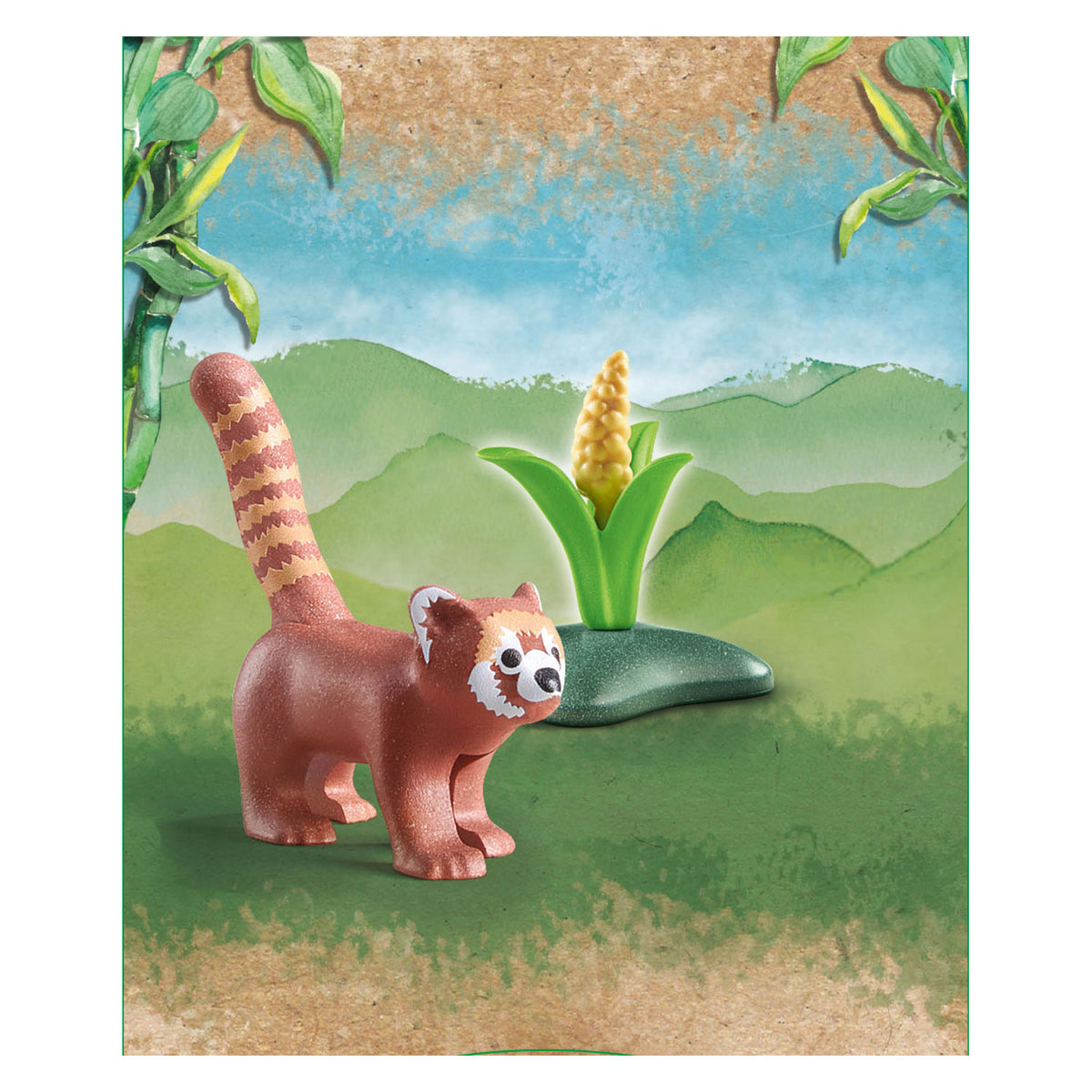 Playmobil Wiltopia Panda Rojo - 71071